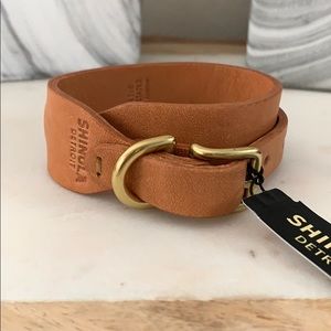 Shinola Leather wrap bracelet NWT